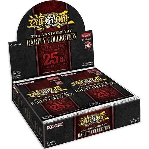 The 25th Anniversary Rarity Collection - Booster Box Display (24Booster Packs) - Yu-Gi-Oh kort